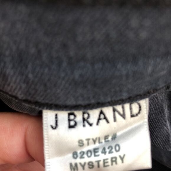 J BRAND Mid Rise Super Skinny Jeans in Gray - 25 - Picture 8 of 9